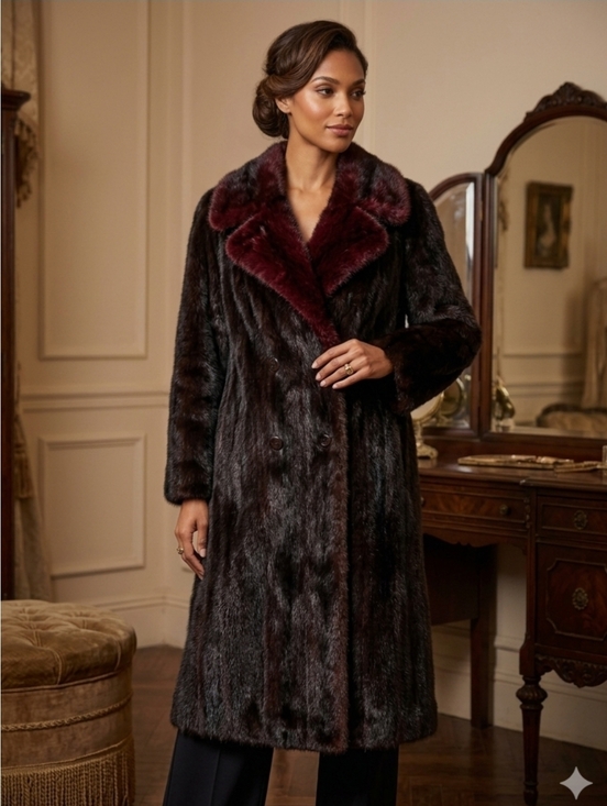 Vintage Jackets & Blazers - Vintage Fur Coat ~ Full Length